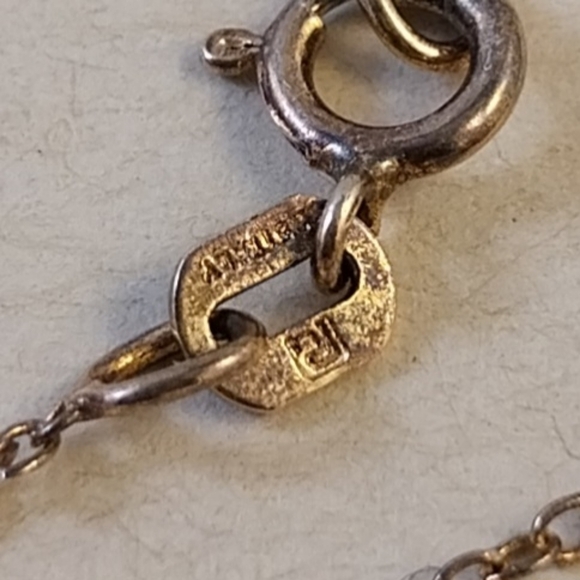 Sterling Silver Trumpet Pendant Necklace - Picture 9 of 15